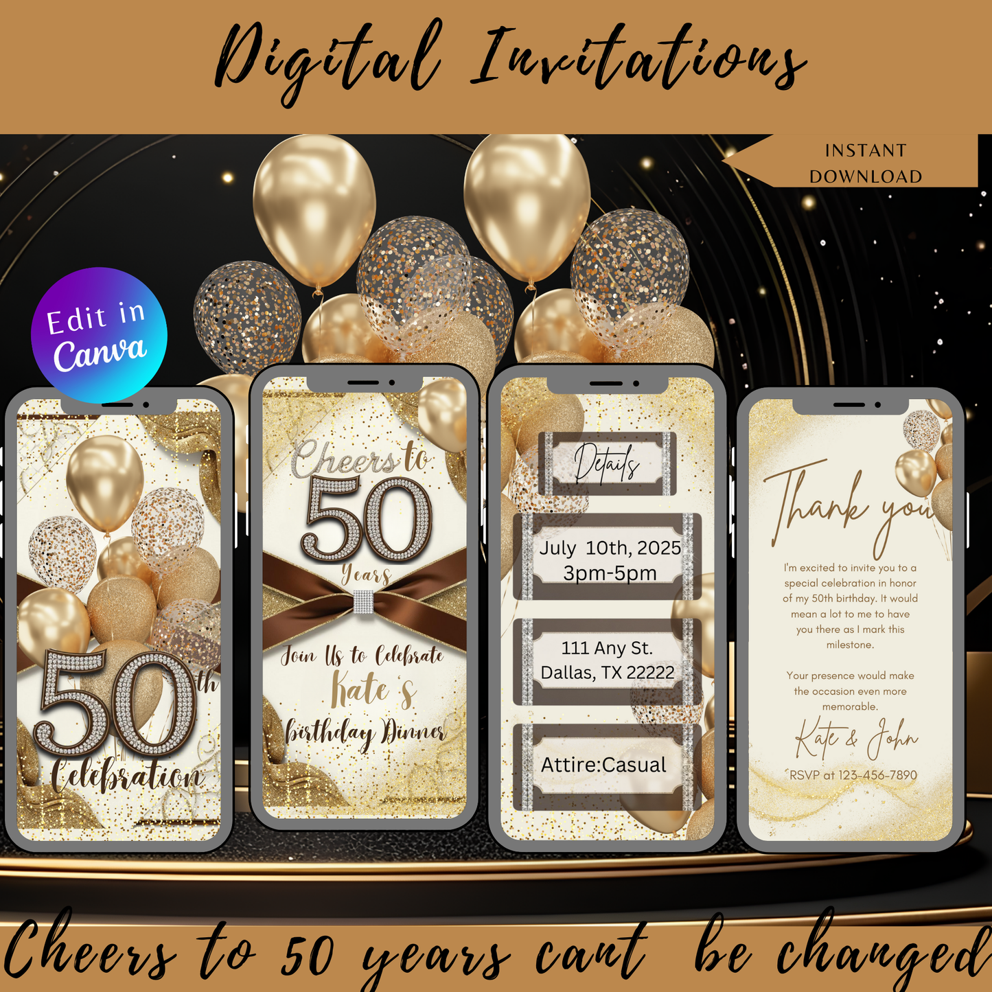 50th Celebration Invitation Video