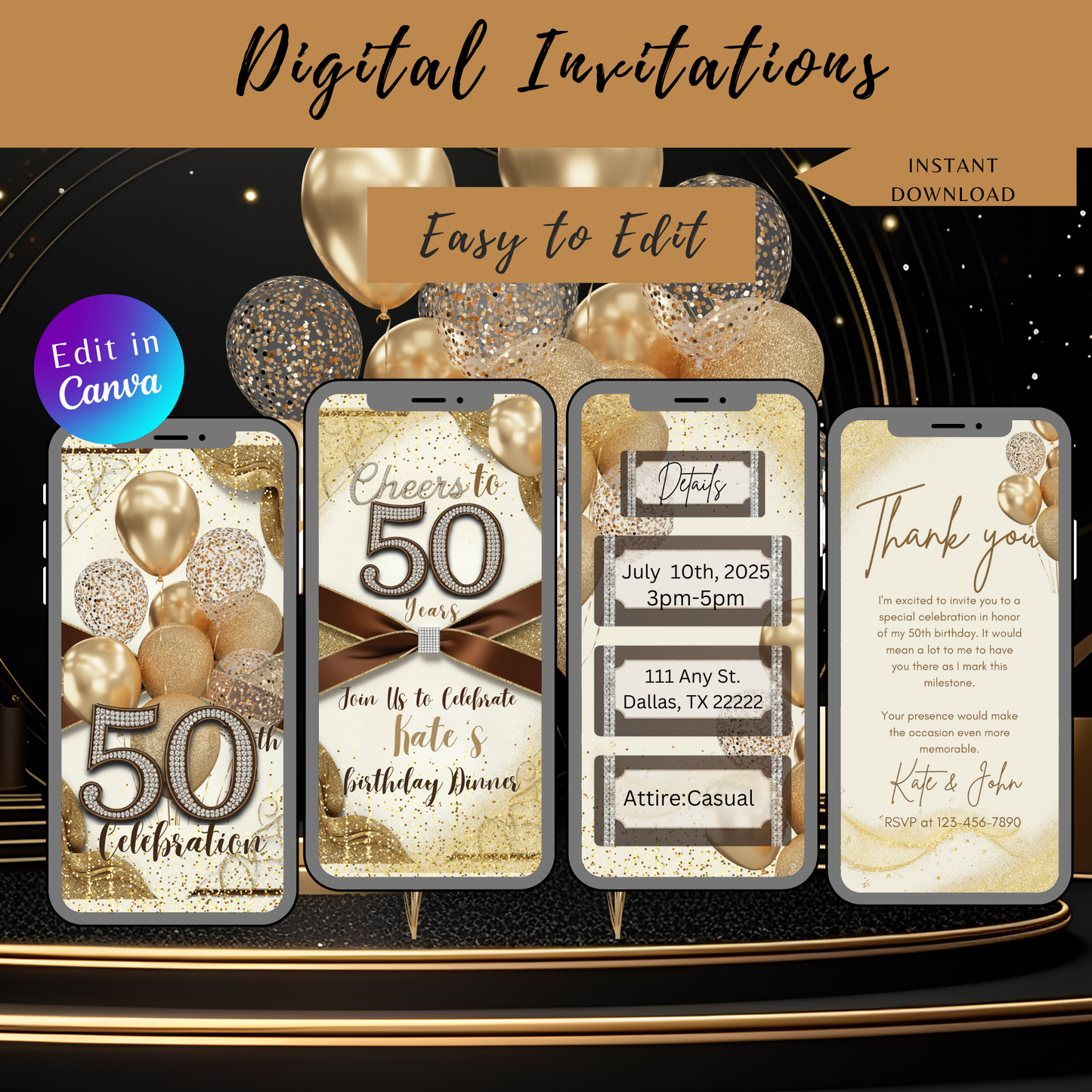 50th Celebration Invitation Video