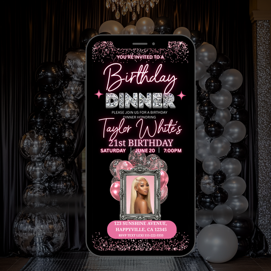 BIRTHDAY DINNER INVITE -571