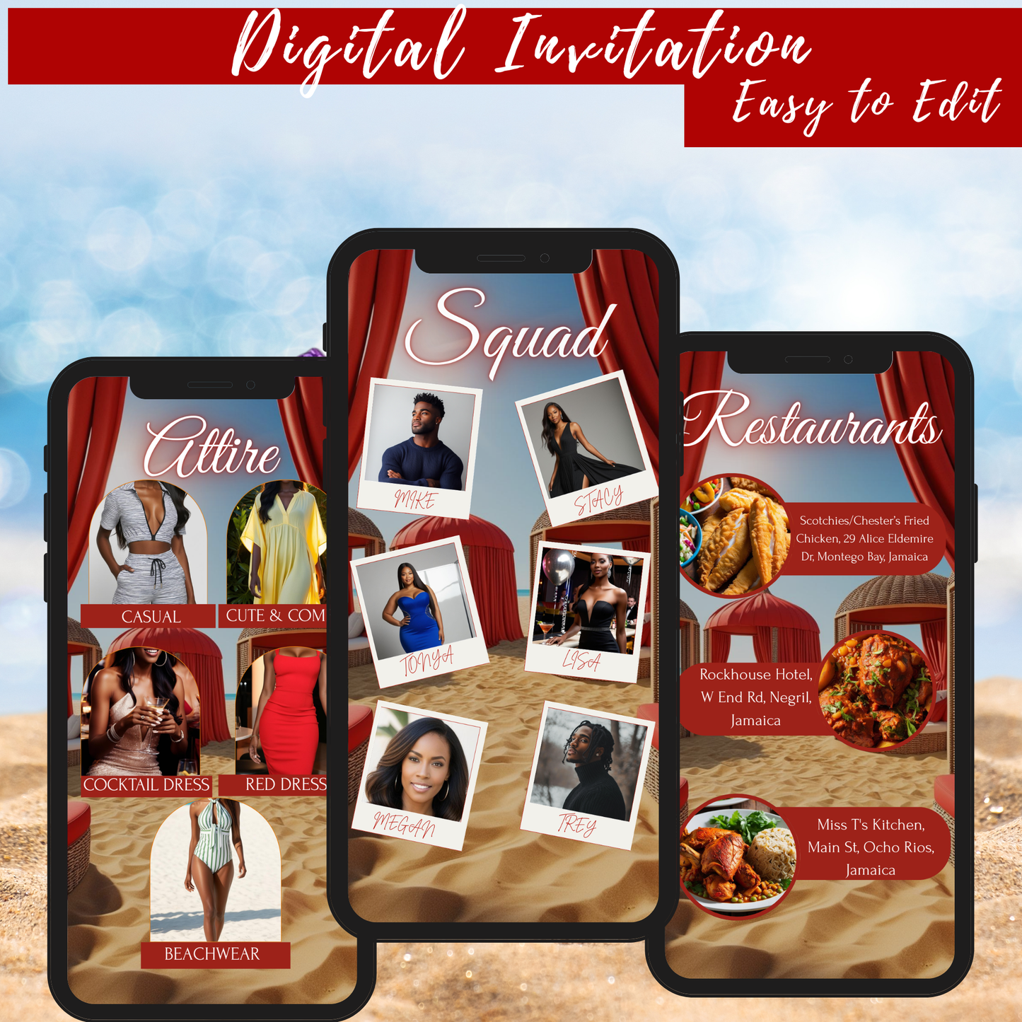 FLORIDA BIRTHDAY TRIP INVITE