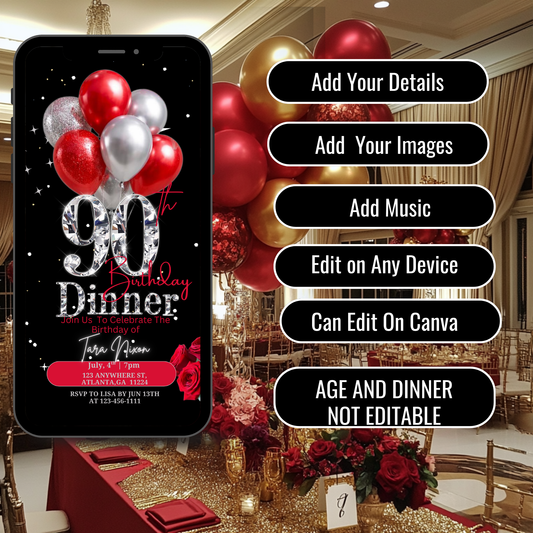 BIRTHDAY DINNER INVITATION-580