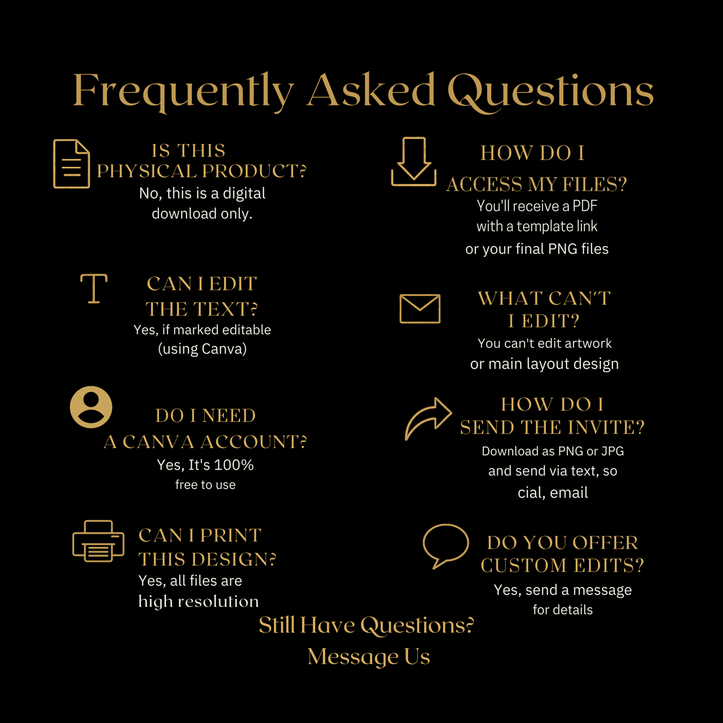 Personalized Friendsmas Red Invitation, Holiday White Christmas Dinner Invite Digital Ornament, Editable Custom Animated Template-518