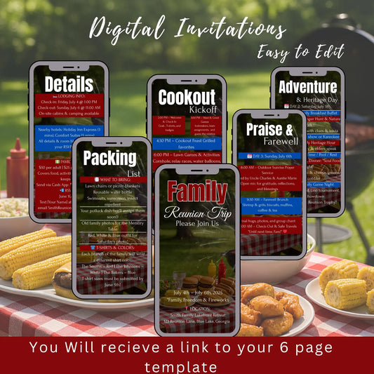 4th of July Family Trip Itinerary