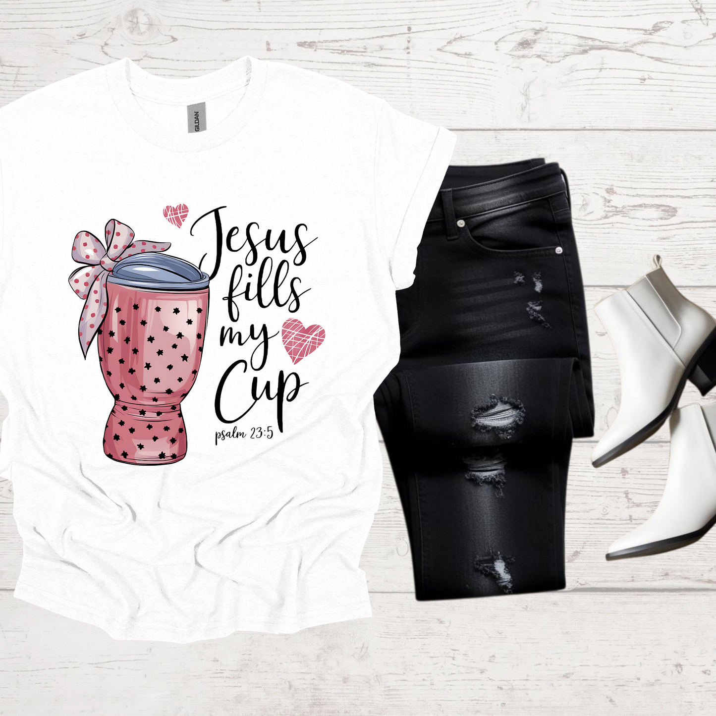 Jesus Fills My Cup Tee