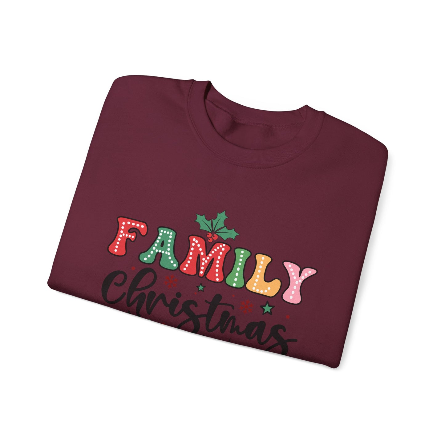 Unisex Family Christmas Crewneck Sweatshirt