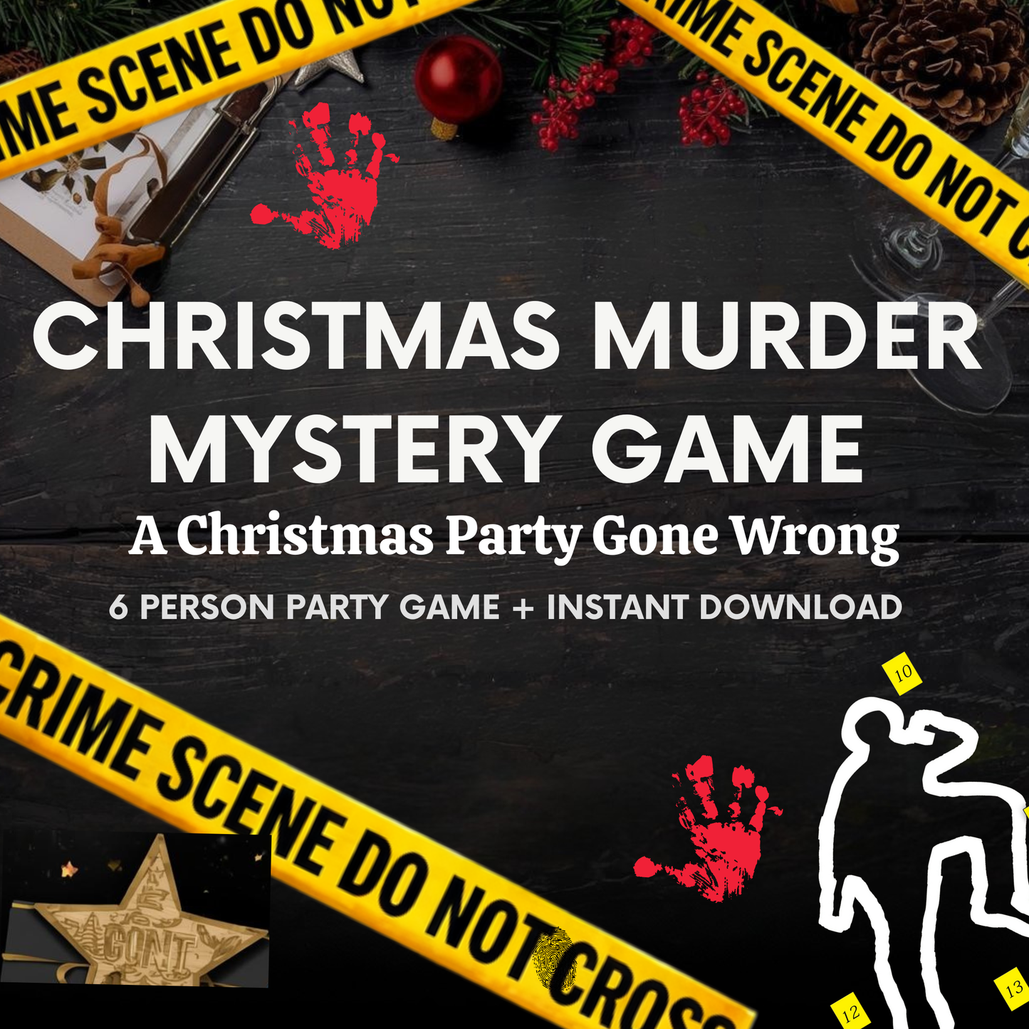 CHRISTMAS MURDER MYSTERY GAME-1