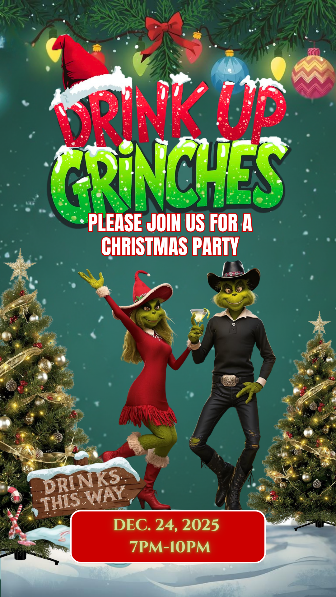 GRINCHMAS PARTY INVITATION-498