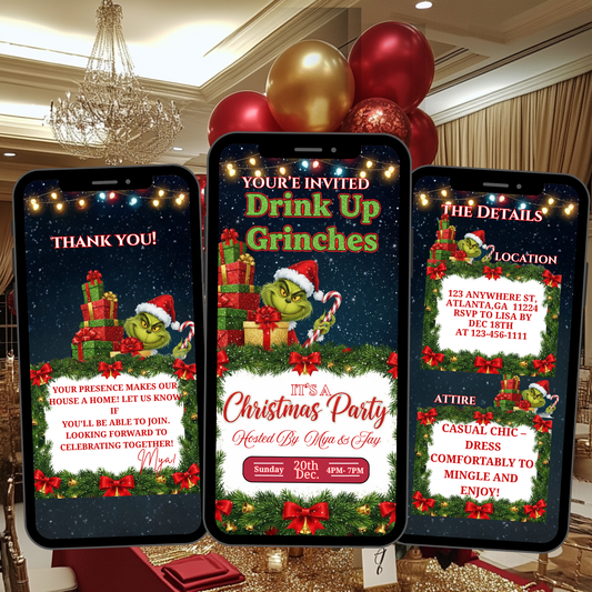 GRINCHMAS PARTY INVITATION-524