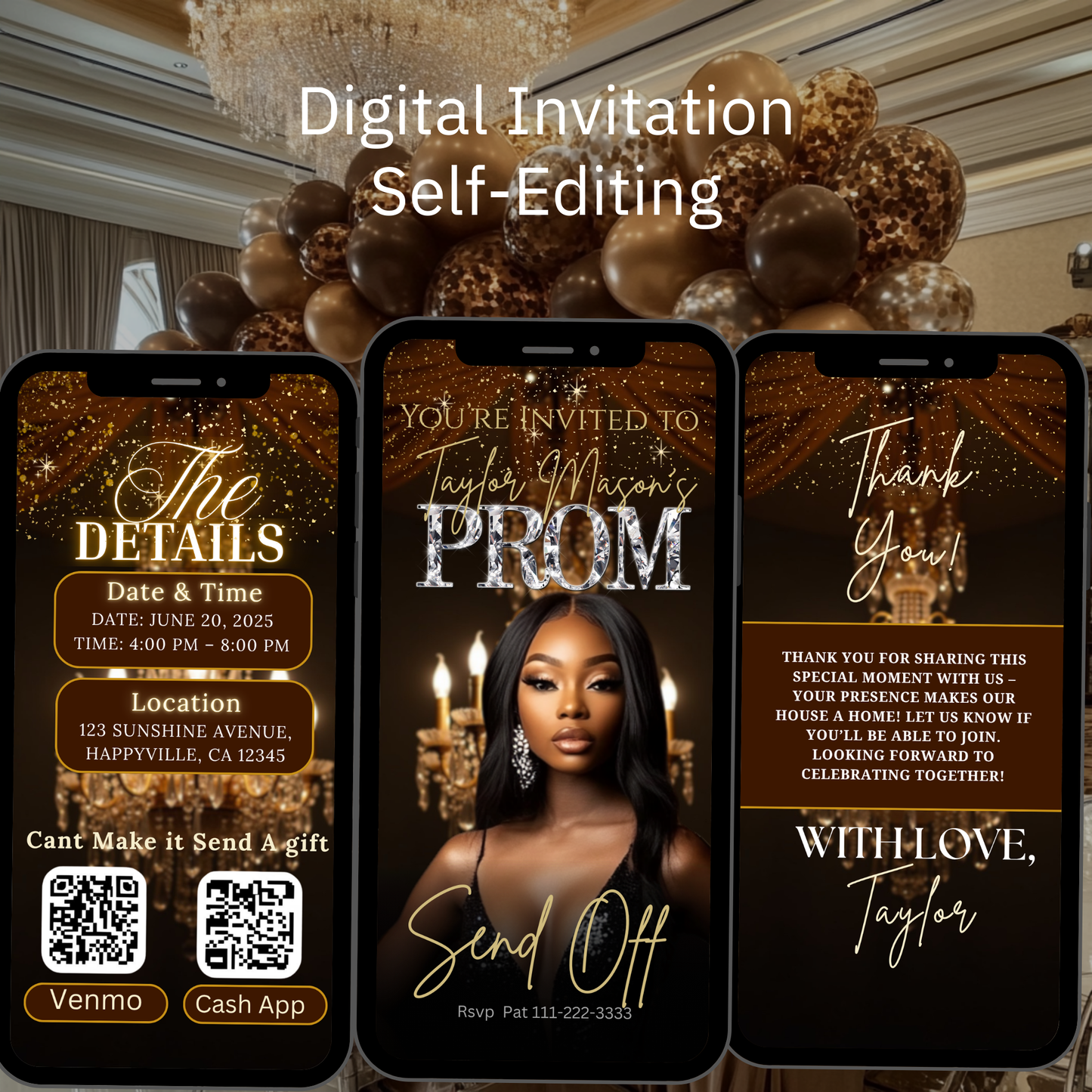 PROM SEND-OFF NVITE-423