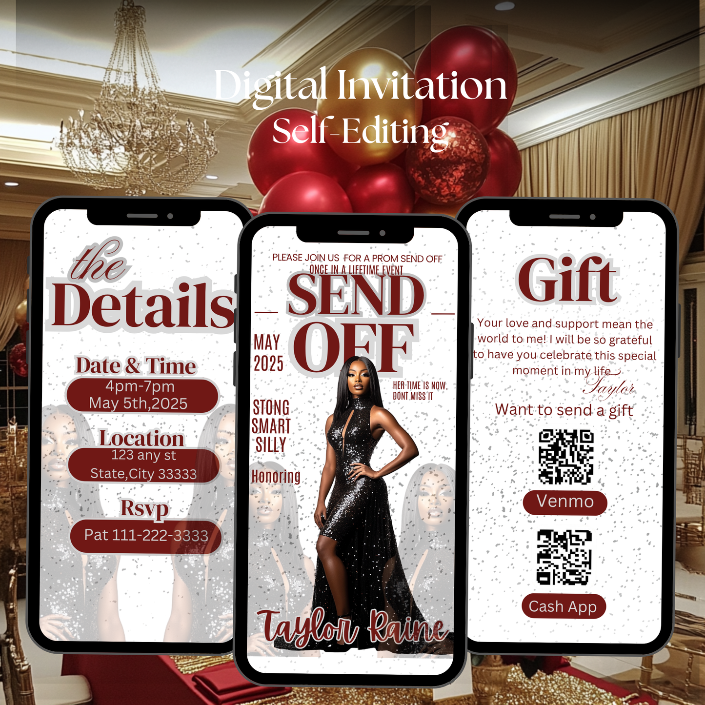 PROM SEND-OFF NVITE-421