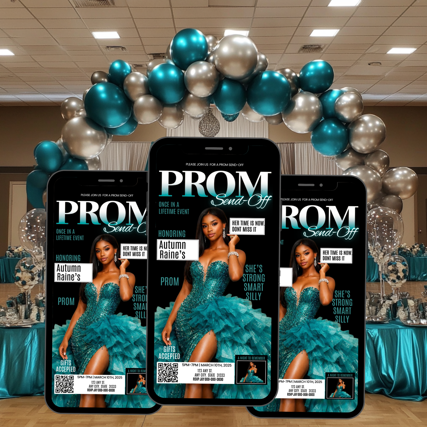 PROM SEND-OFF INVITE-641( MOBILE VERSION)