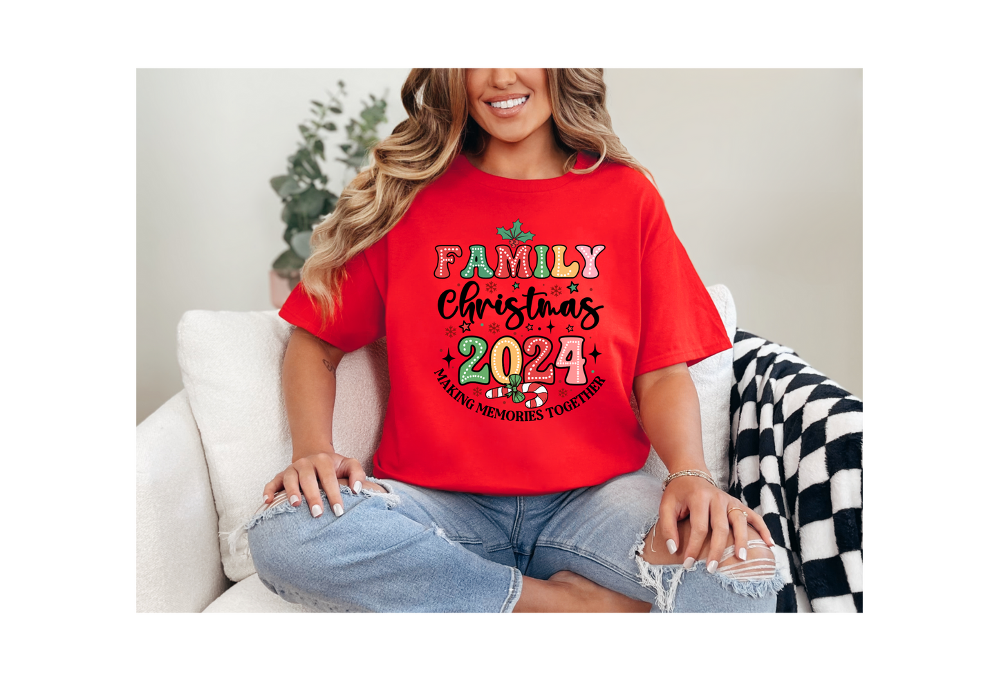 Unisex 2024 Family Christmas Tee