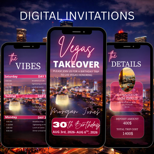 LAS VEGAS TRIP INVITATION