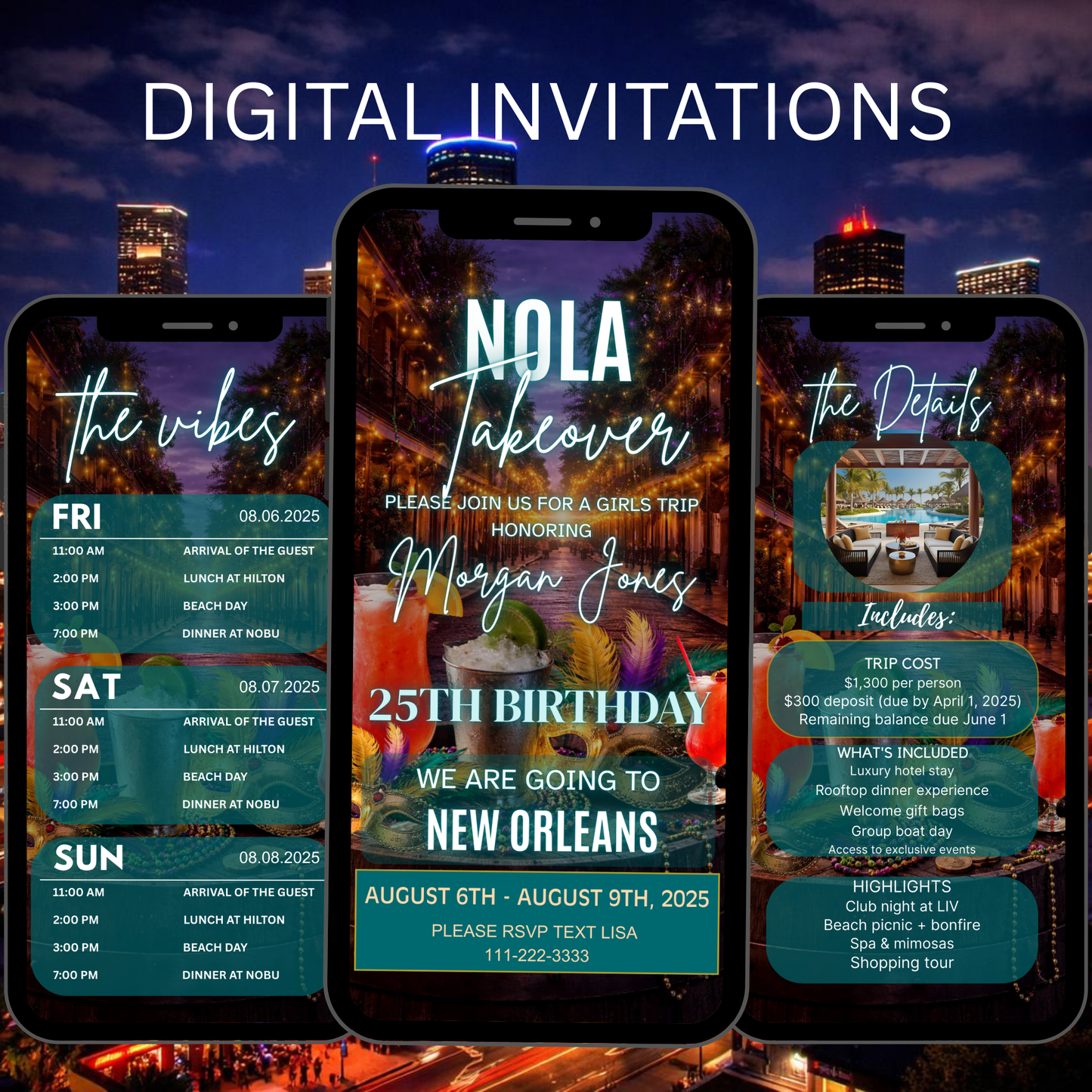 New Orleans Trip Invite 561