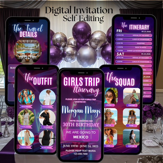 BIRTHDAY TRIP INVITATION-483