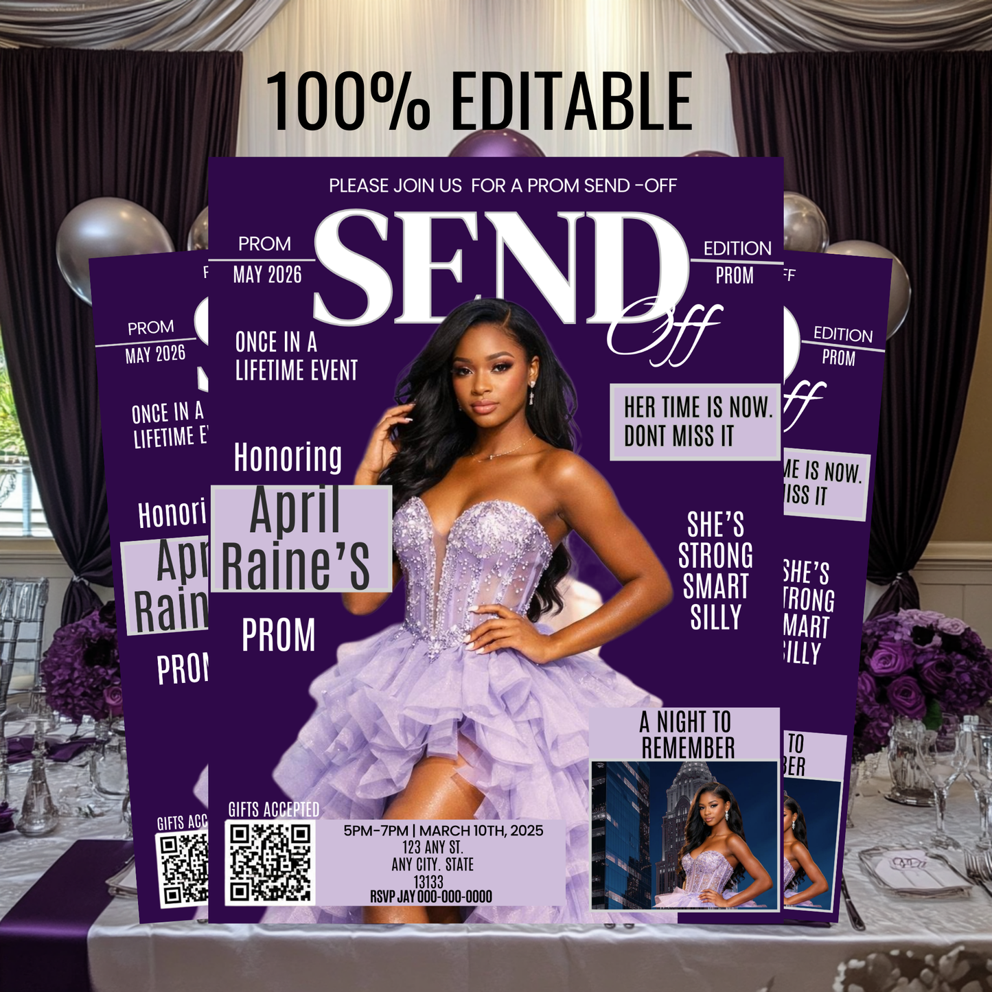 PROM SEND-OFF NVITE-631