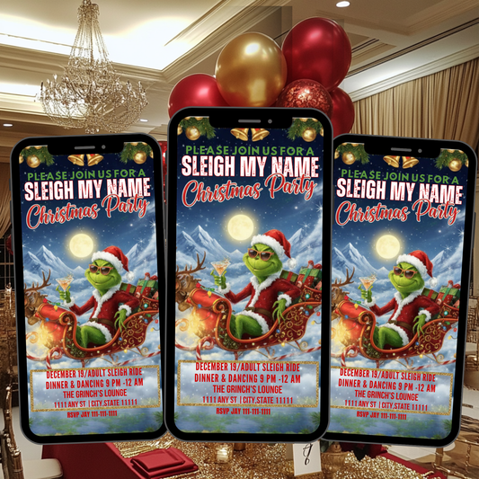 GRINCHMAS PARTY INVITATION-526