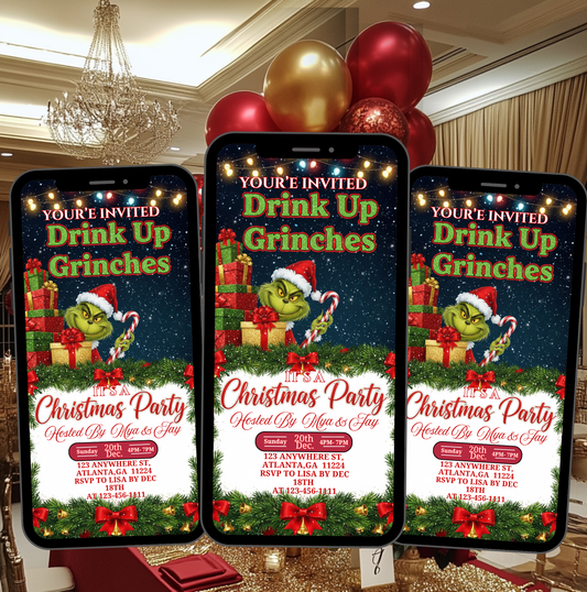GRINCHMAS PARTY INVITATION-523