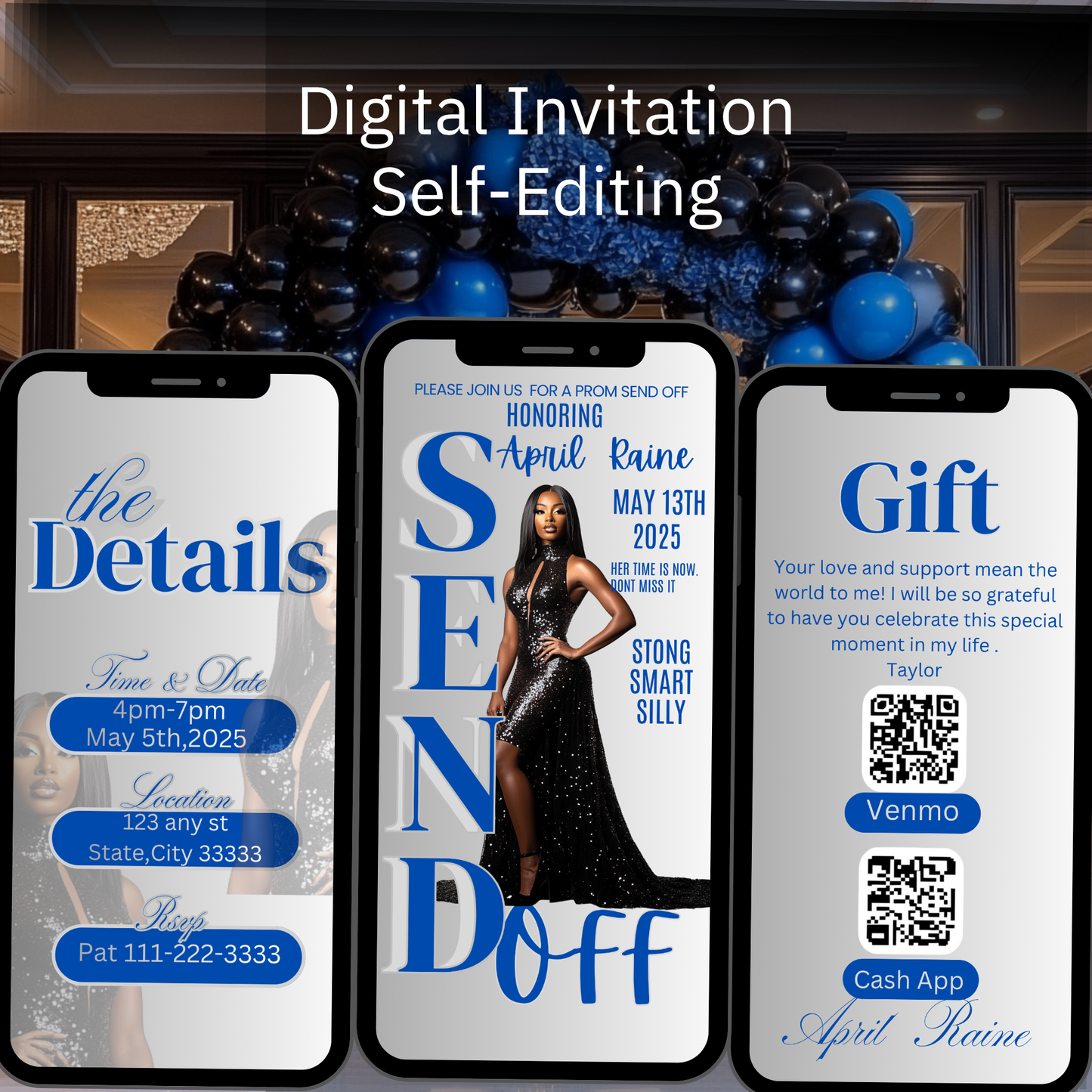 PROM SEND-OFF NVITE-422