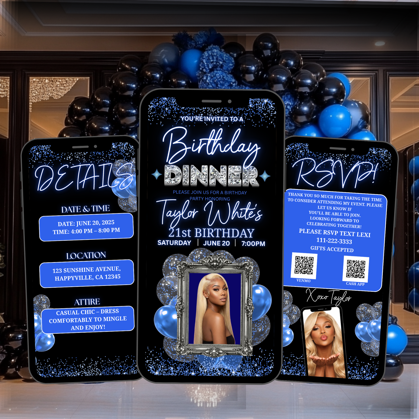 BIRTHDAY DINNER INVITE -587