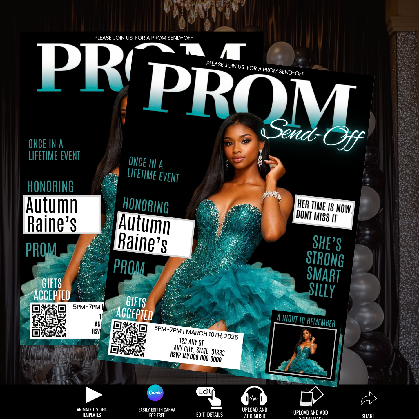 PROM SEND-OFF FLYER INVITE-640