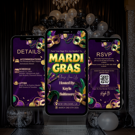 MARDI GRAS Trip Invite -562