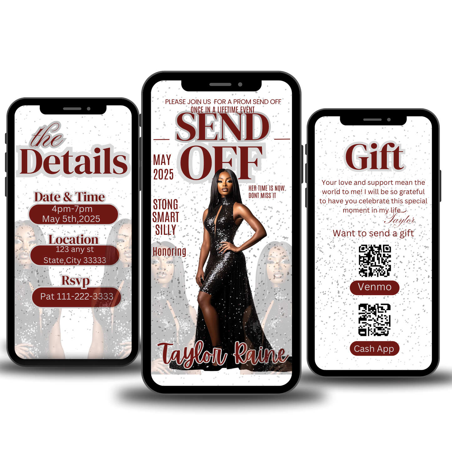 PROM SEND-OFF NVITE-421