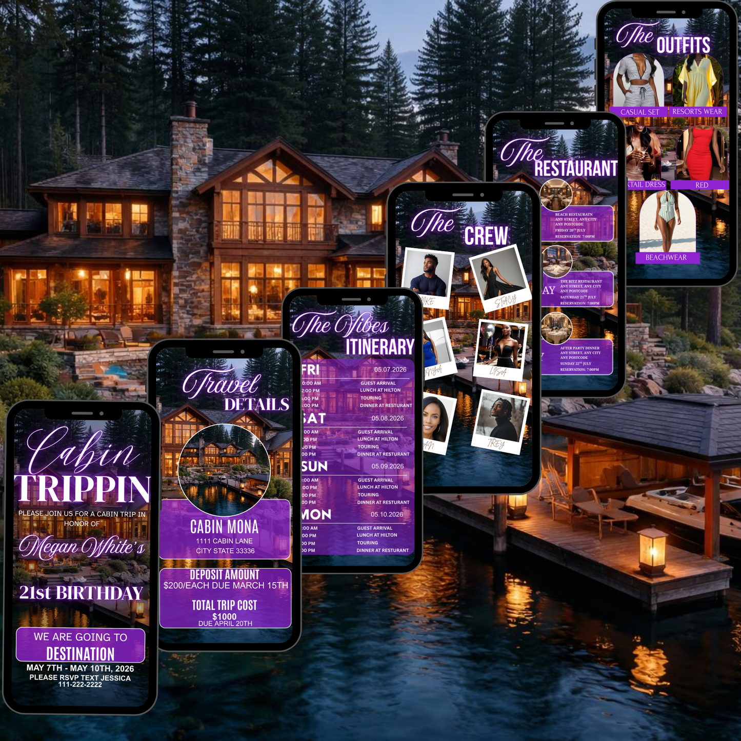 CABIN TRIP-626