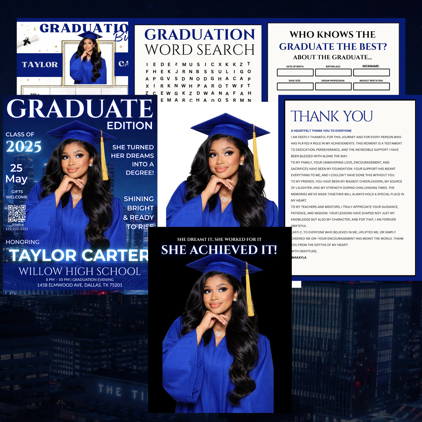 GRADUATION INVITE 446