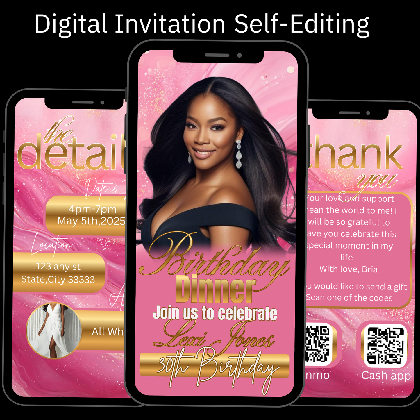 BIRTHDAY PARTY/DINNER INVITE-439