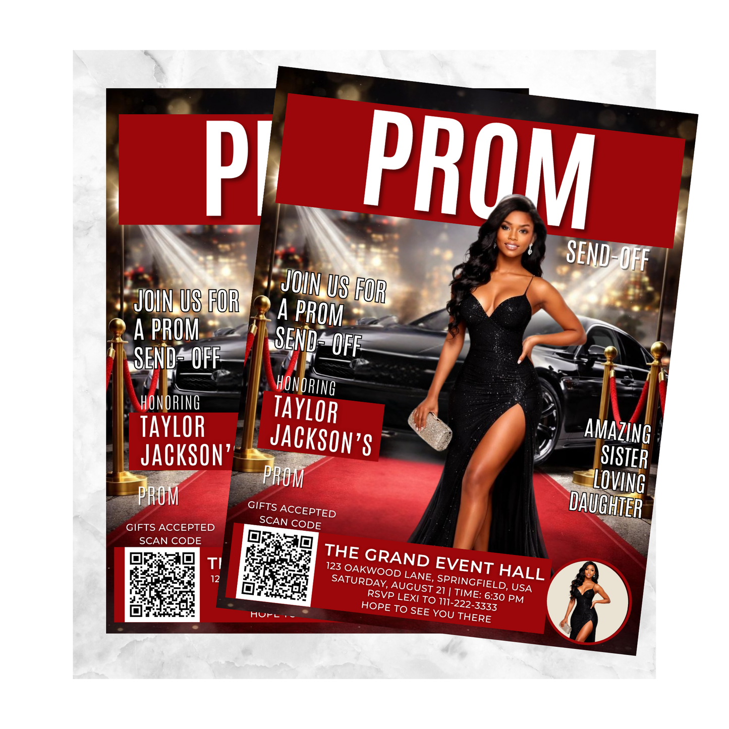 MAGAZINE COVER PROM SEND OFF-550