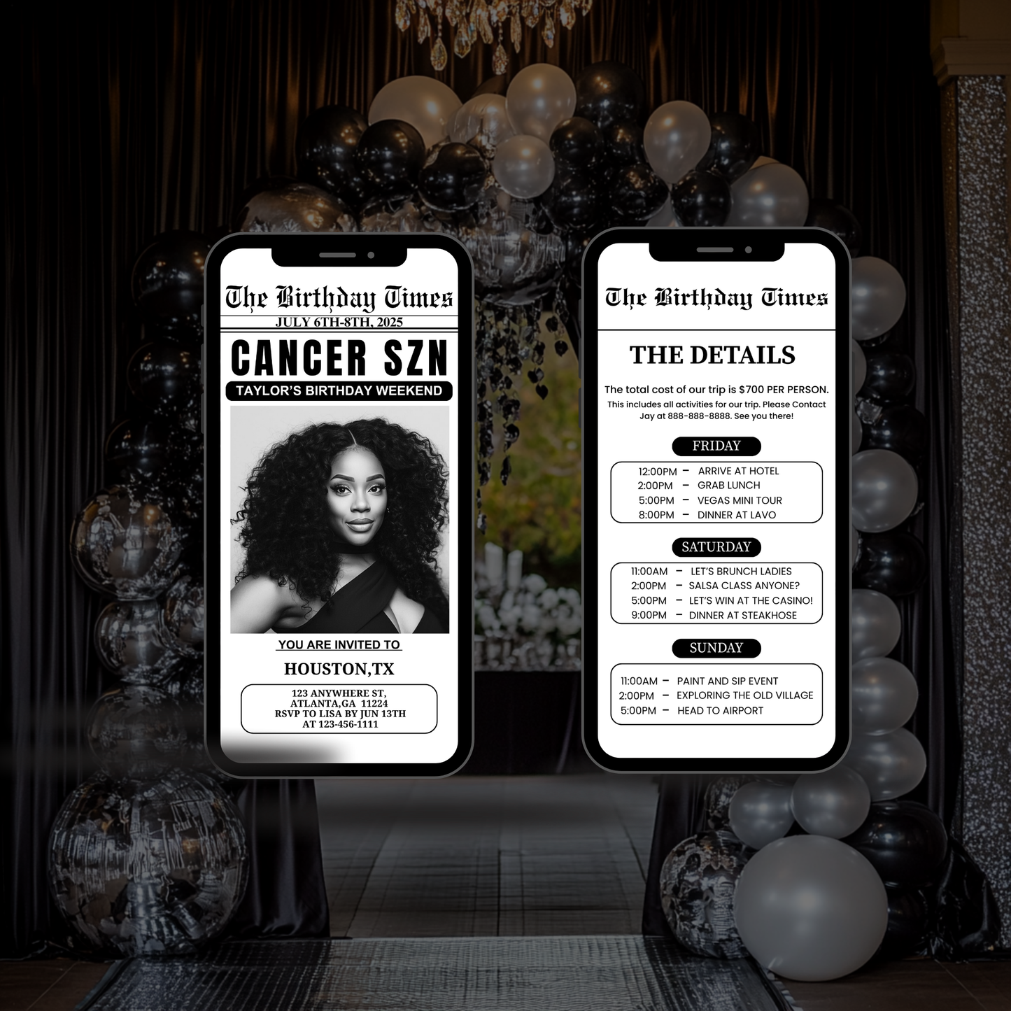 BIRTHDAY TRIP INVITATION-496