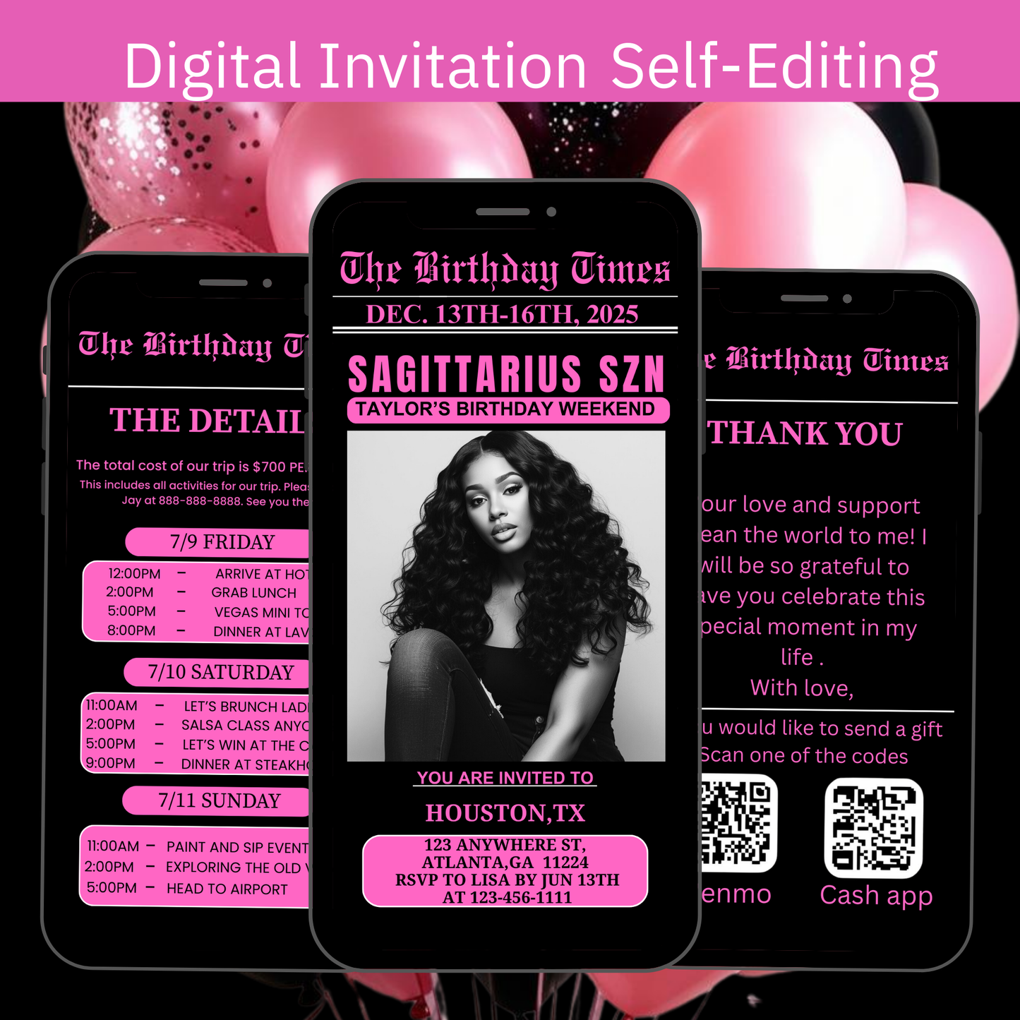 BIRTHDAY TRIP INVITATION-519