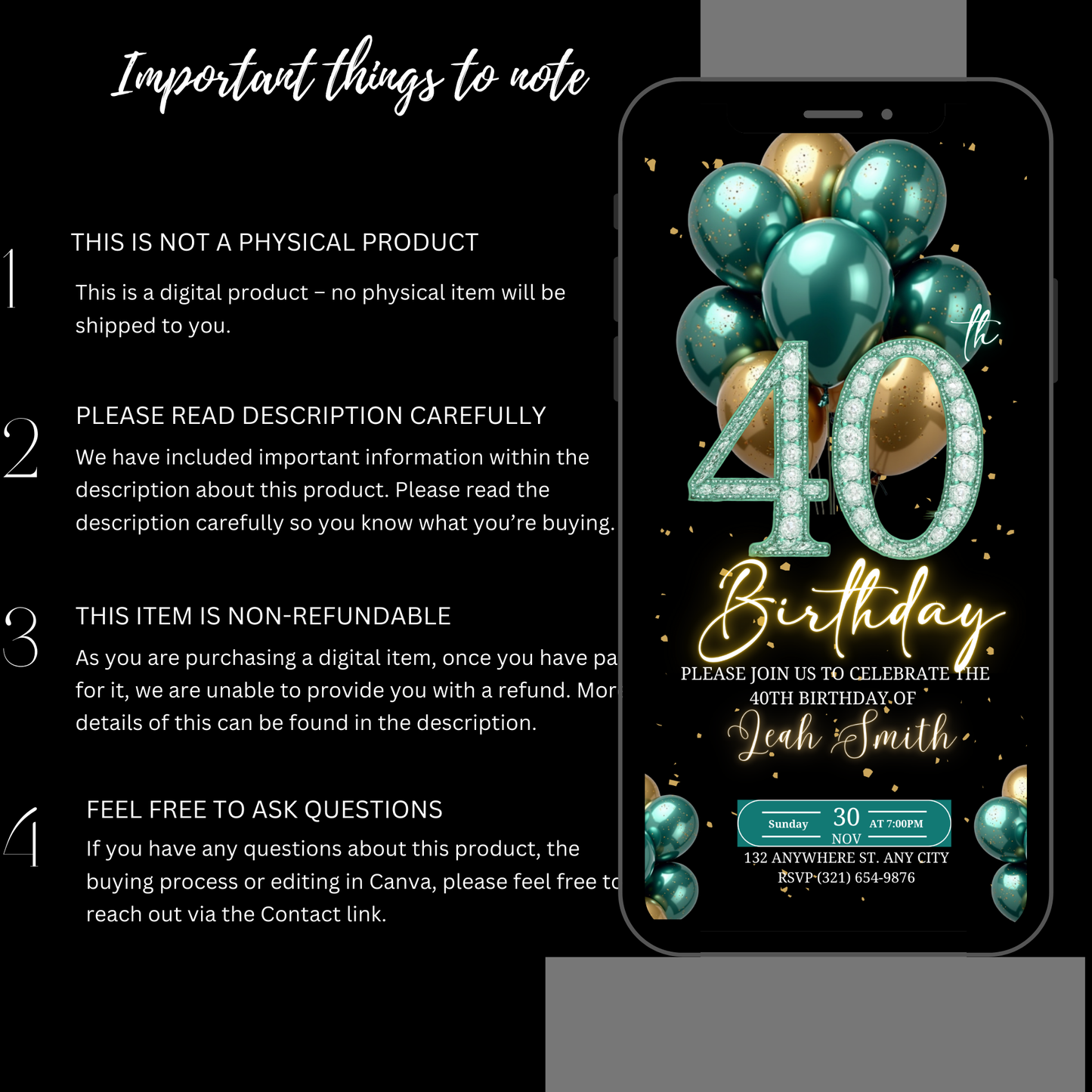 BIRTHDAY DINNER iNVITATION -521