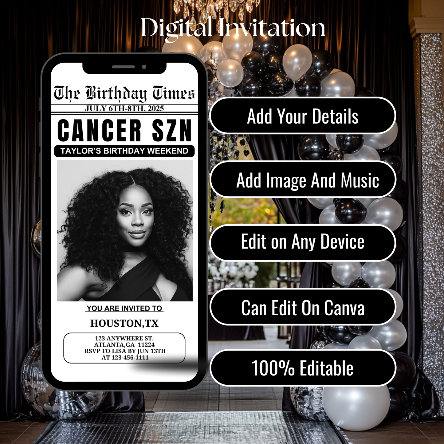 BIRTHDAY TRIP INVITATION-496