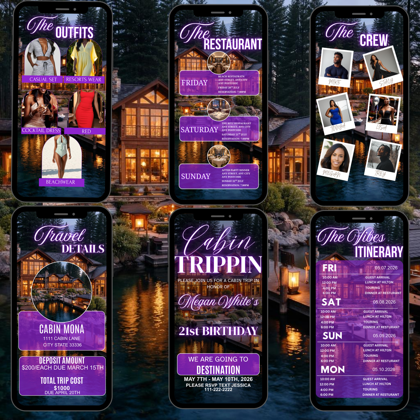 CABIN TRIP-626