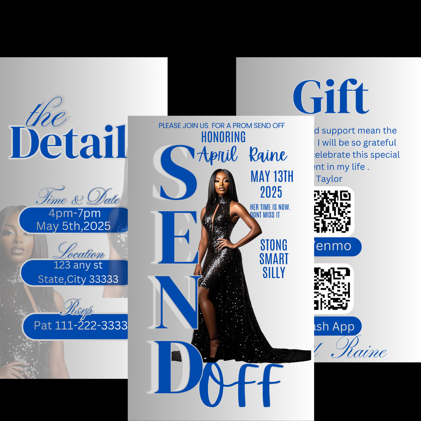 PROM SEND-OFF NVITE-422