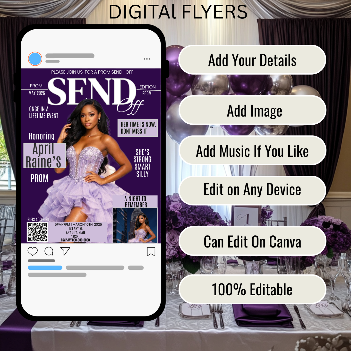 PROM SEND-OFF NVITE-631