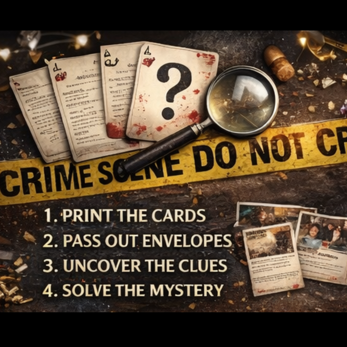 CHRISTMAS MURDER MYSTERY GAME-1