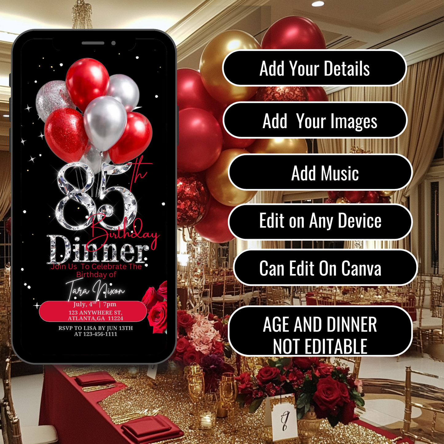 BIRTHDAY DINNER INVITATION-581