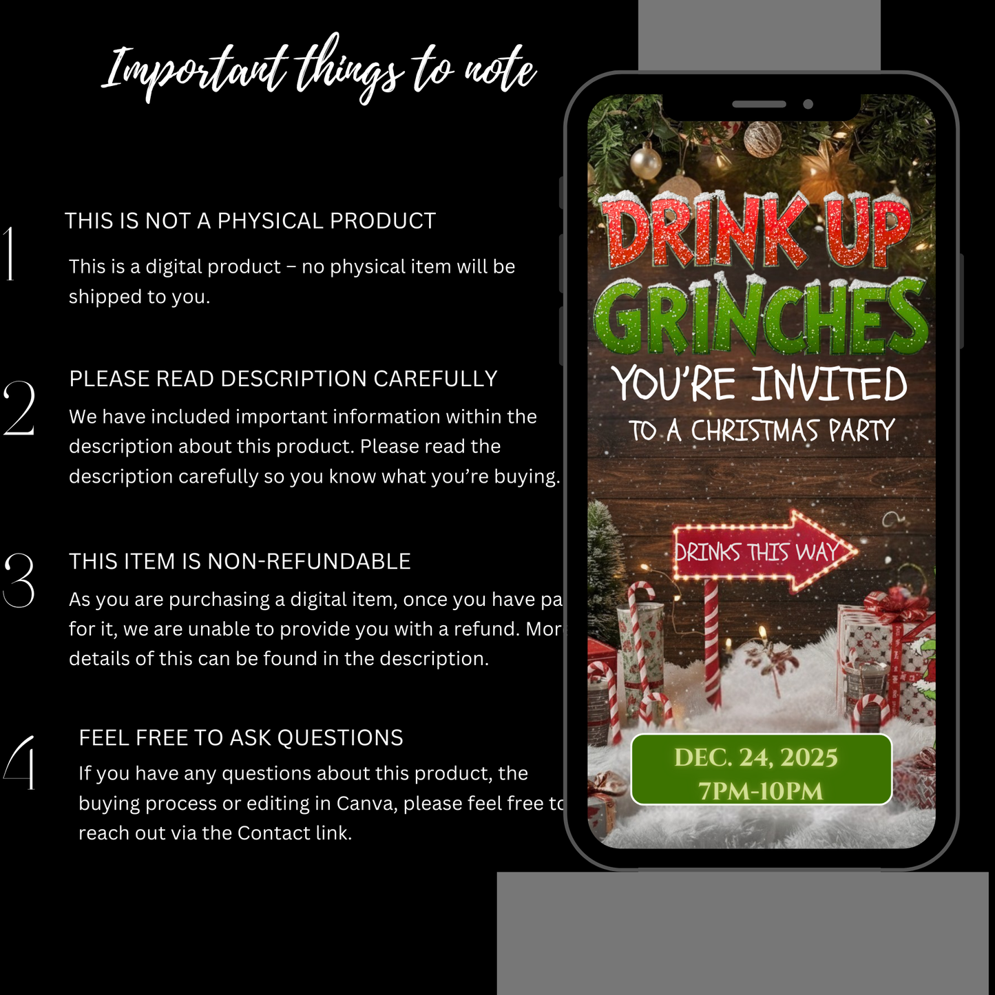 GRINCHMAS PARTY INVITATION-499