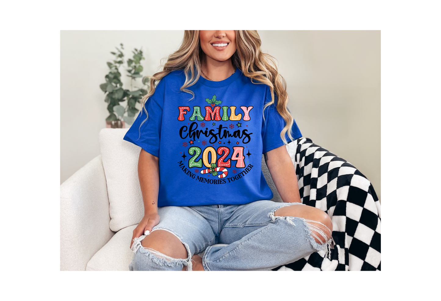 Unisex 2024 Family Christmas Tee