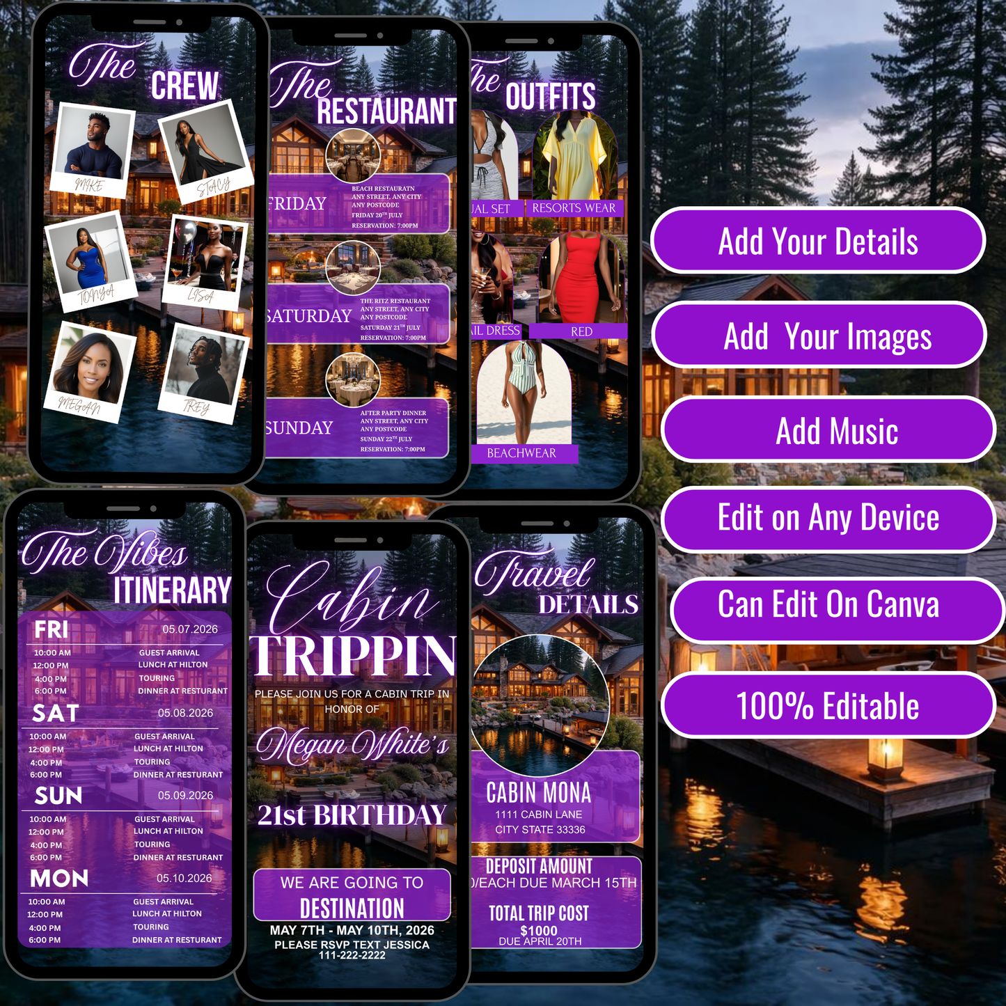 CABIN TRIP-626