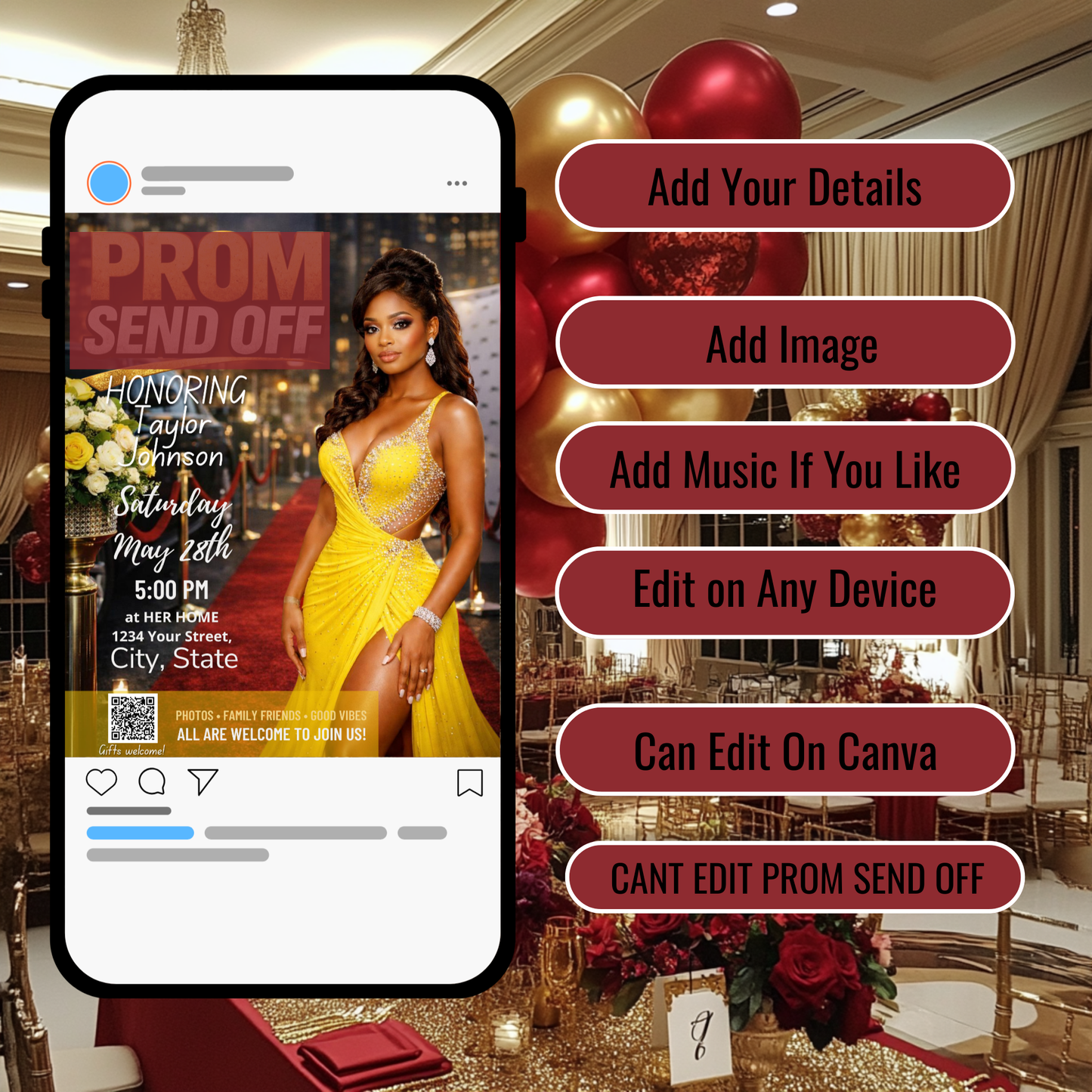 MAGAZINE COVER PROM SEND OFF-613