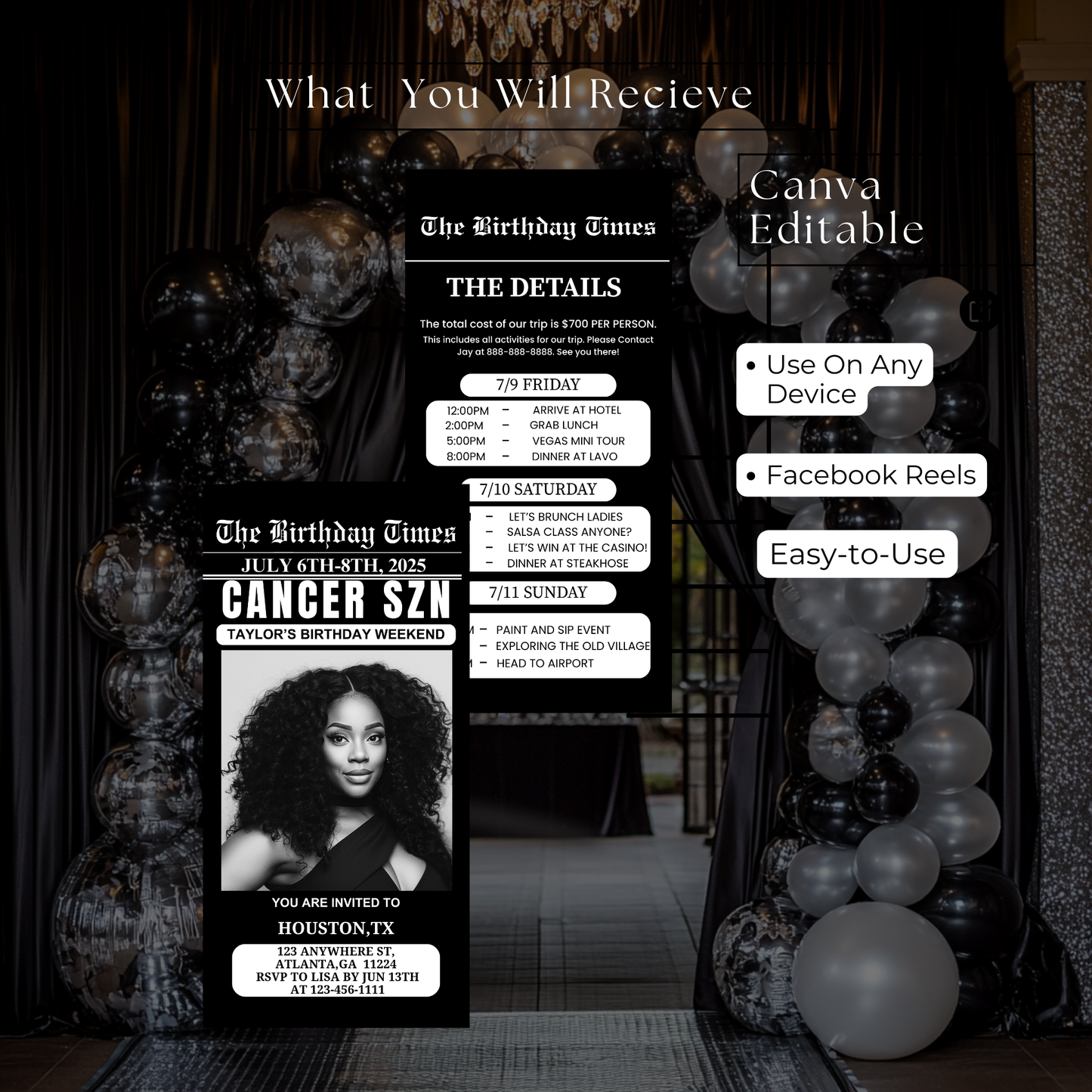 BIRTHDAY TRIP INVITATION-520