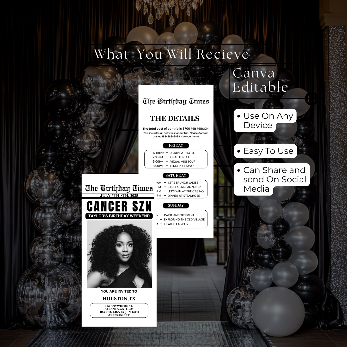 BIRTHDAY TRIP INVITATION-496