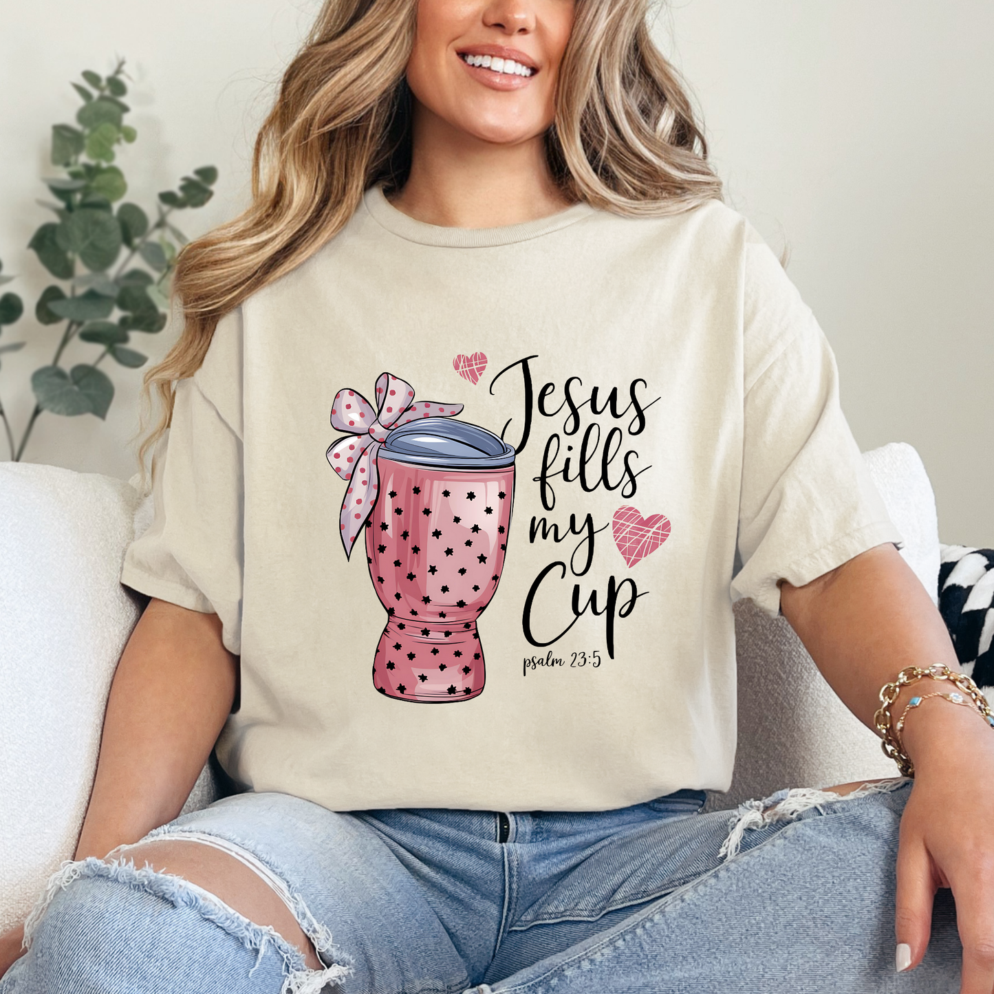 Jesus Fills My Cup Tee