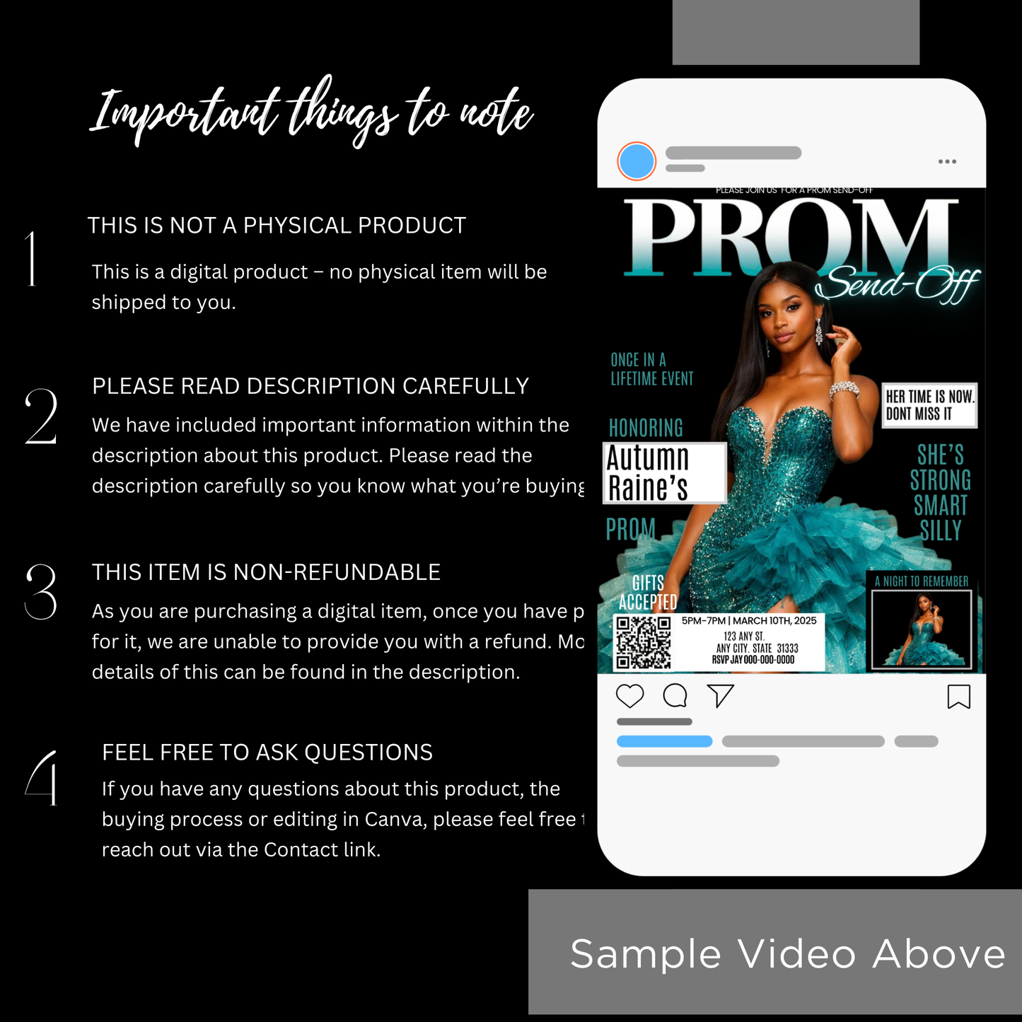 PROM SEND-OFF FLYER INVITE-640