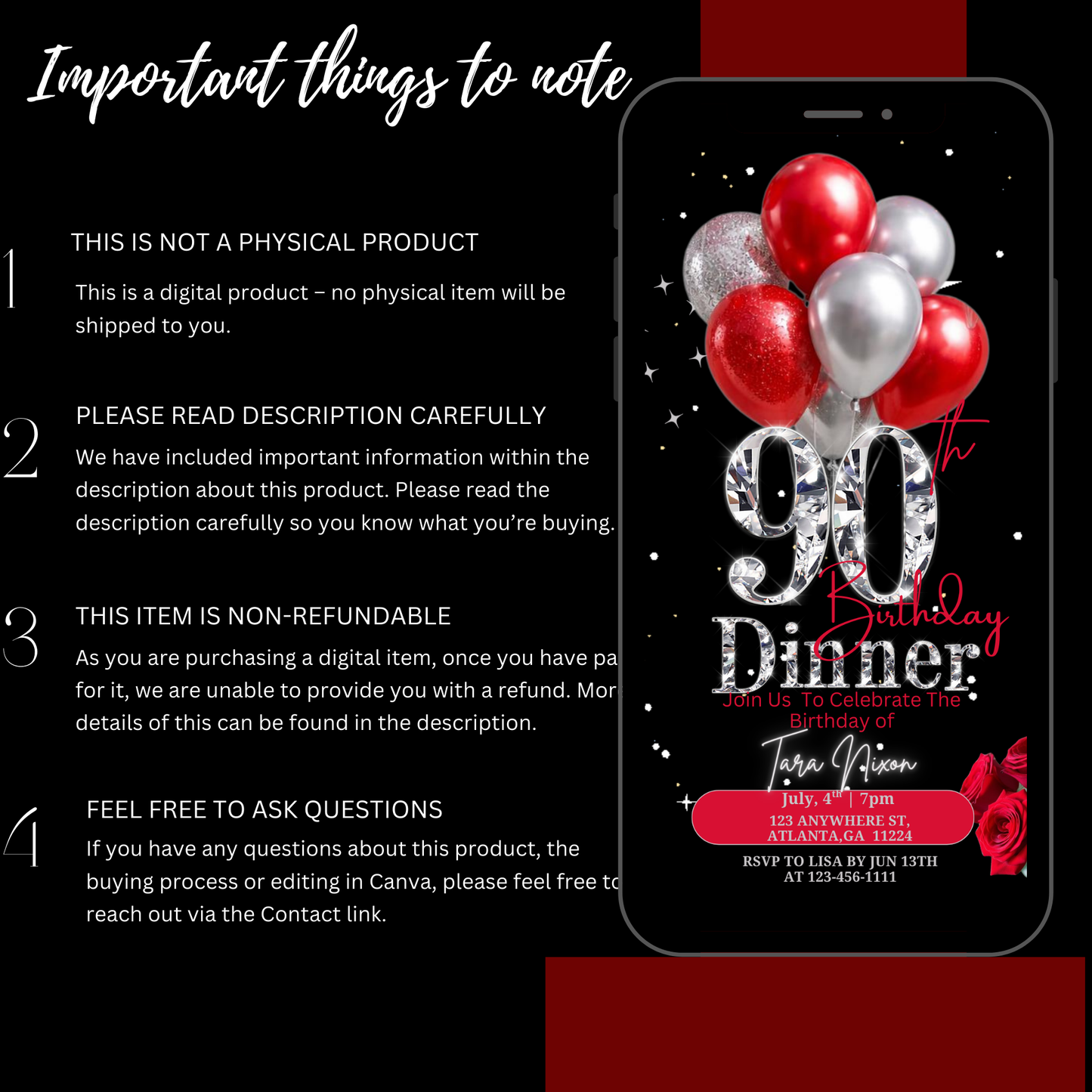 BIRTHDAY DINNER INVITATION-580