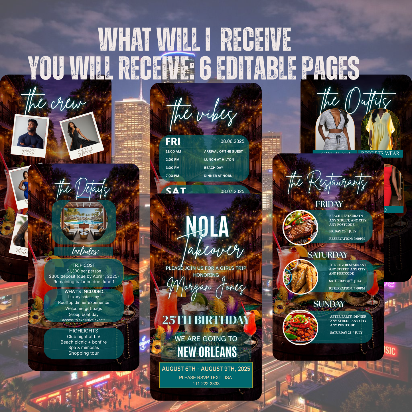 New Orleans Trip Invite 561